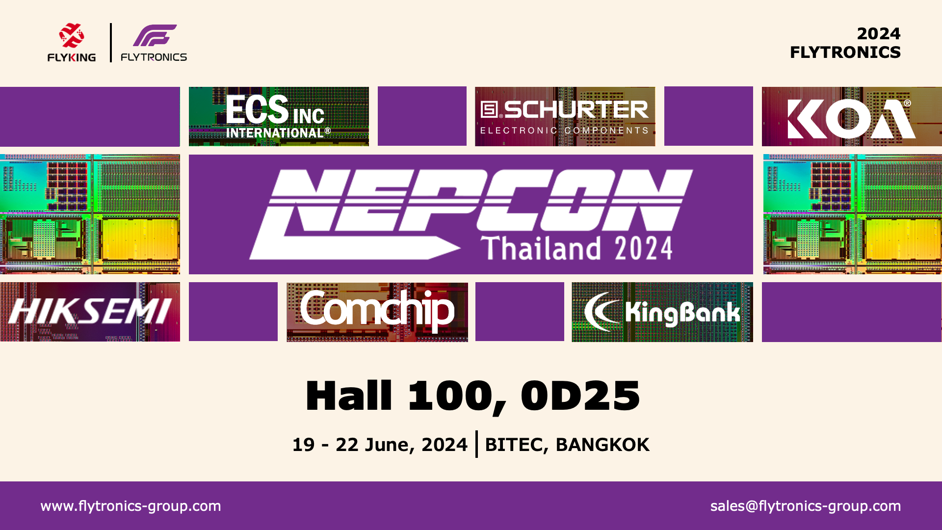 Invitations! Meet Us at NEPCON Thailand 2024