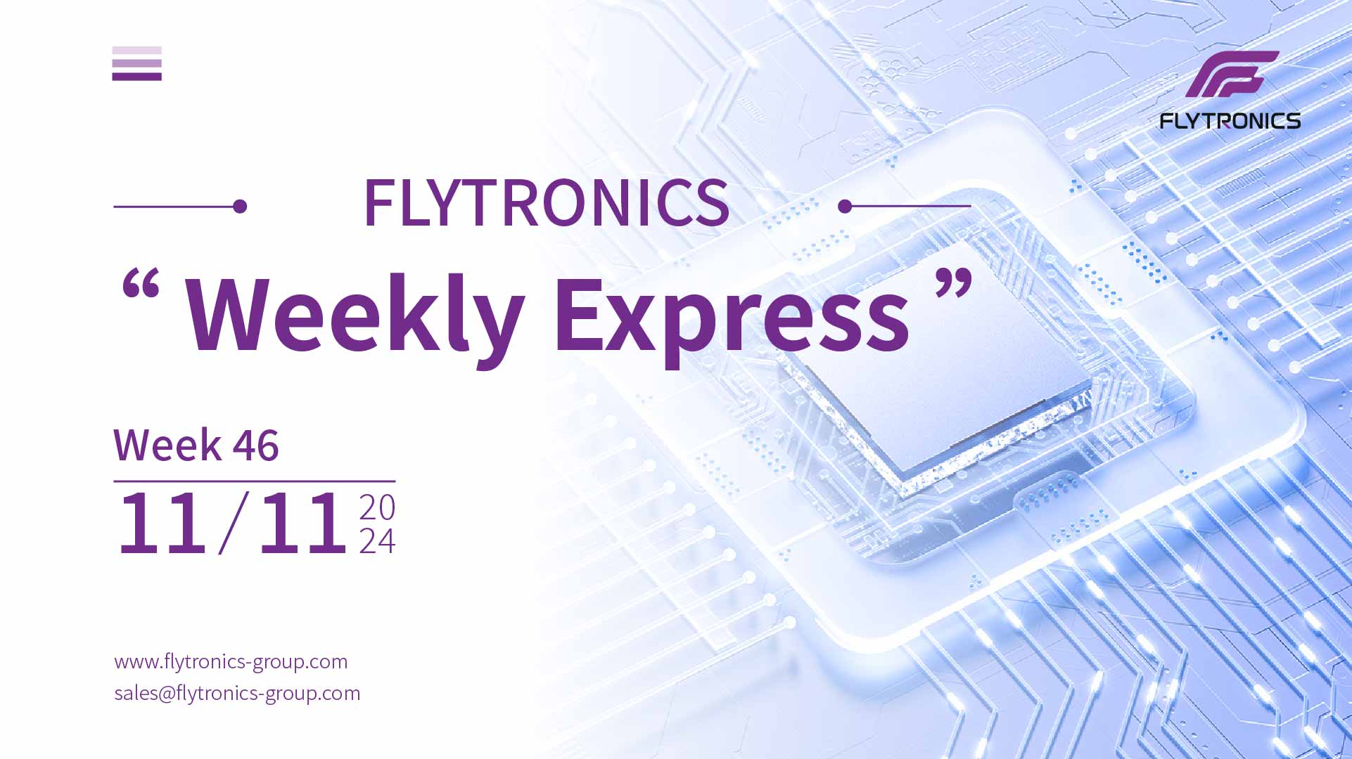 Flytronics Weekly Industry Express