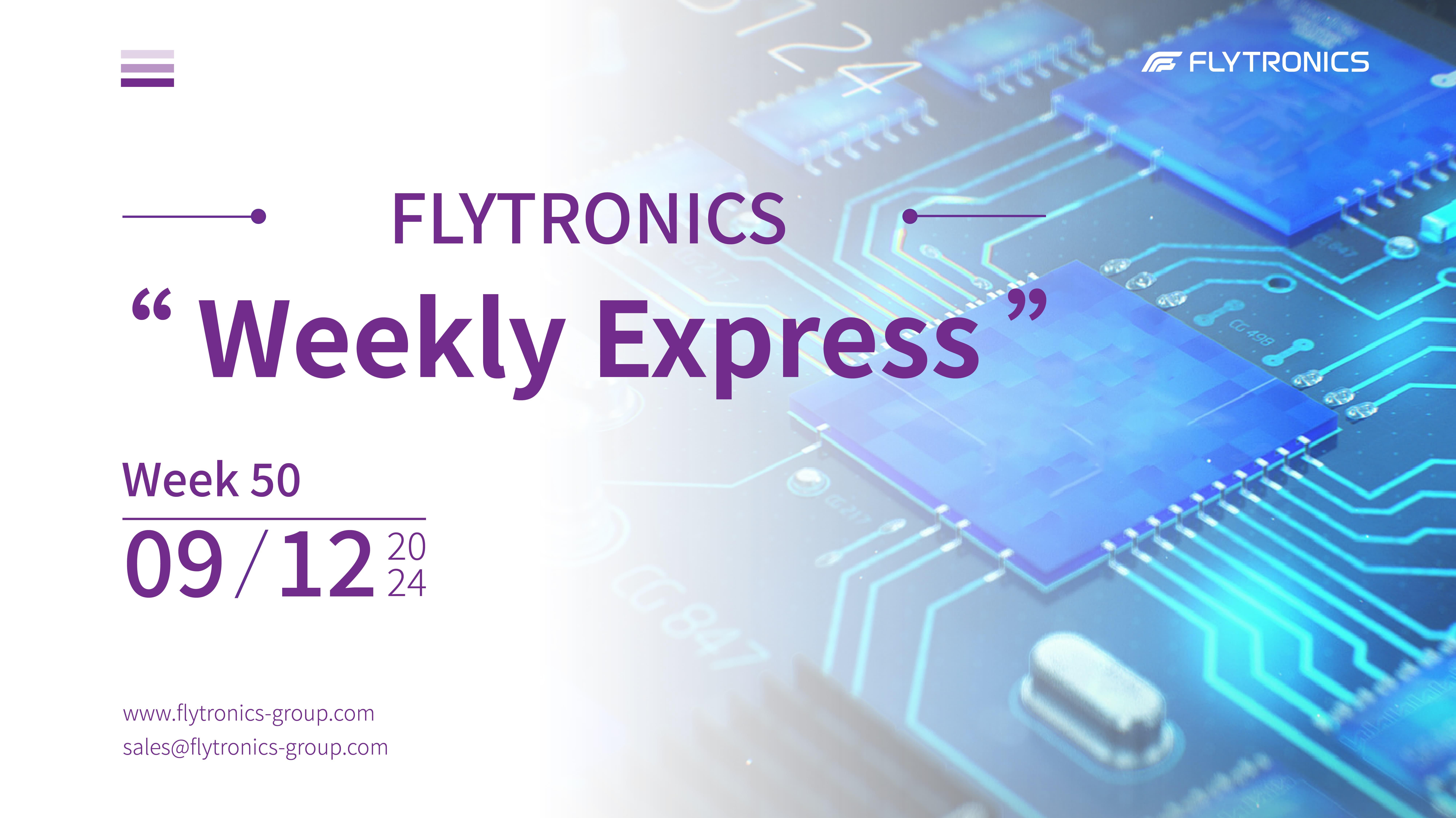 Week 50 | Flytronics Weekly Express