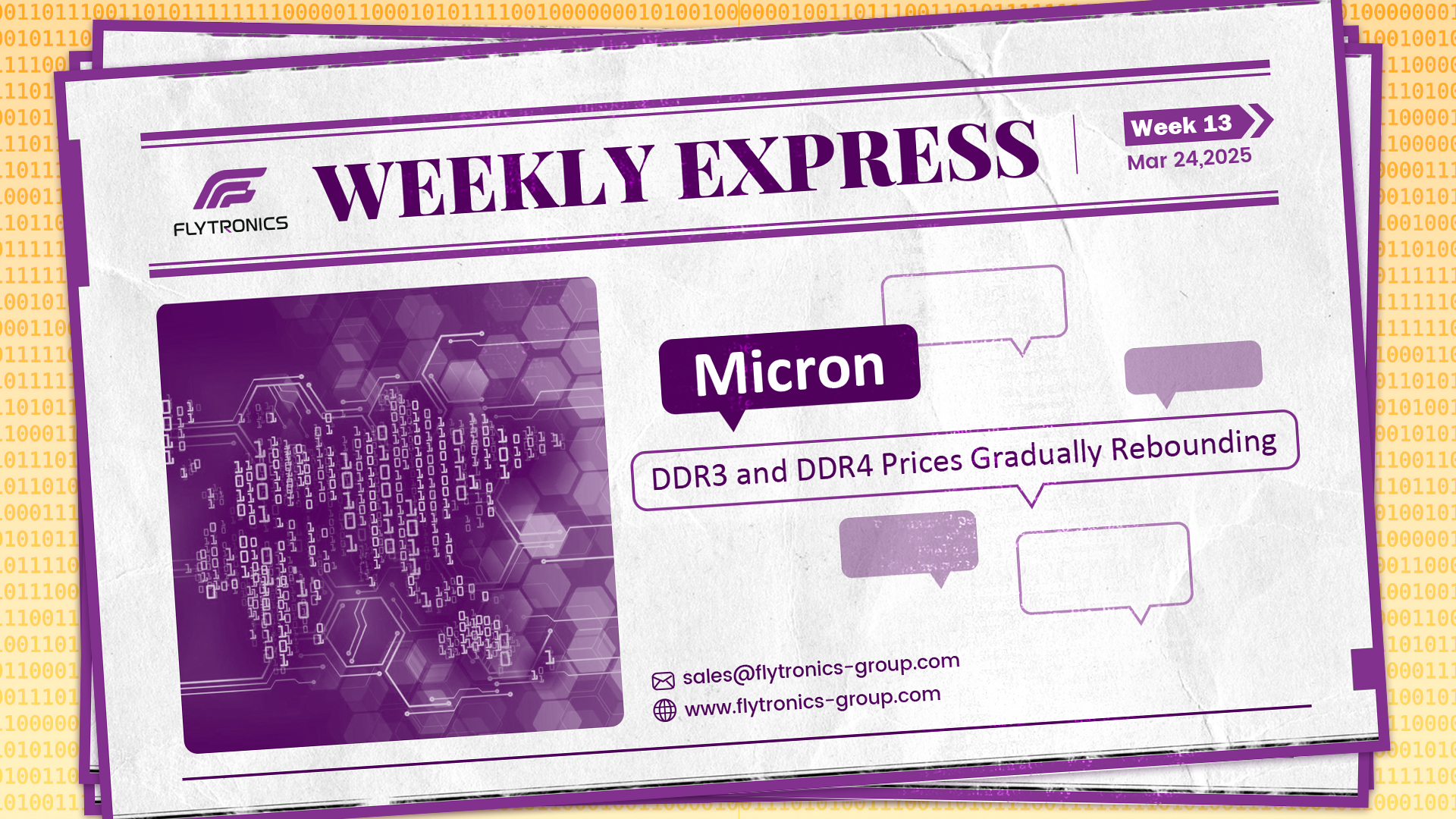 Week 13 | Flytronics Weekly Express
