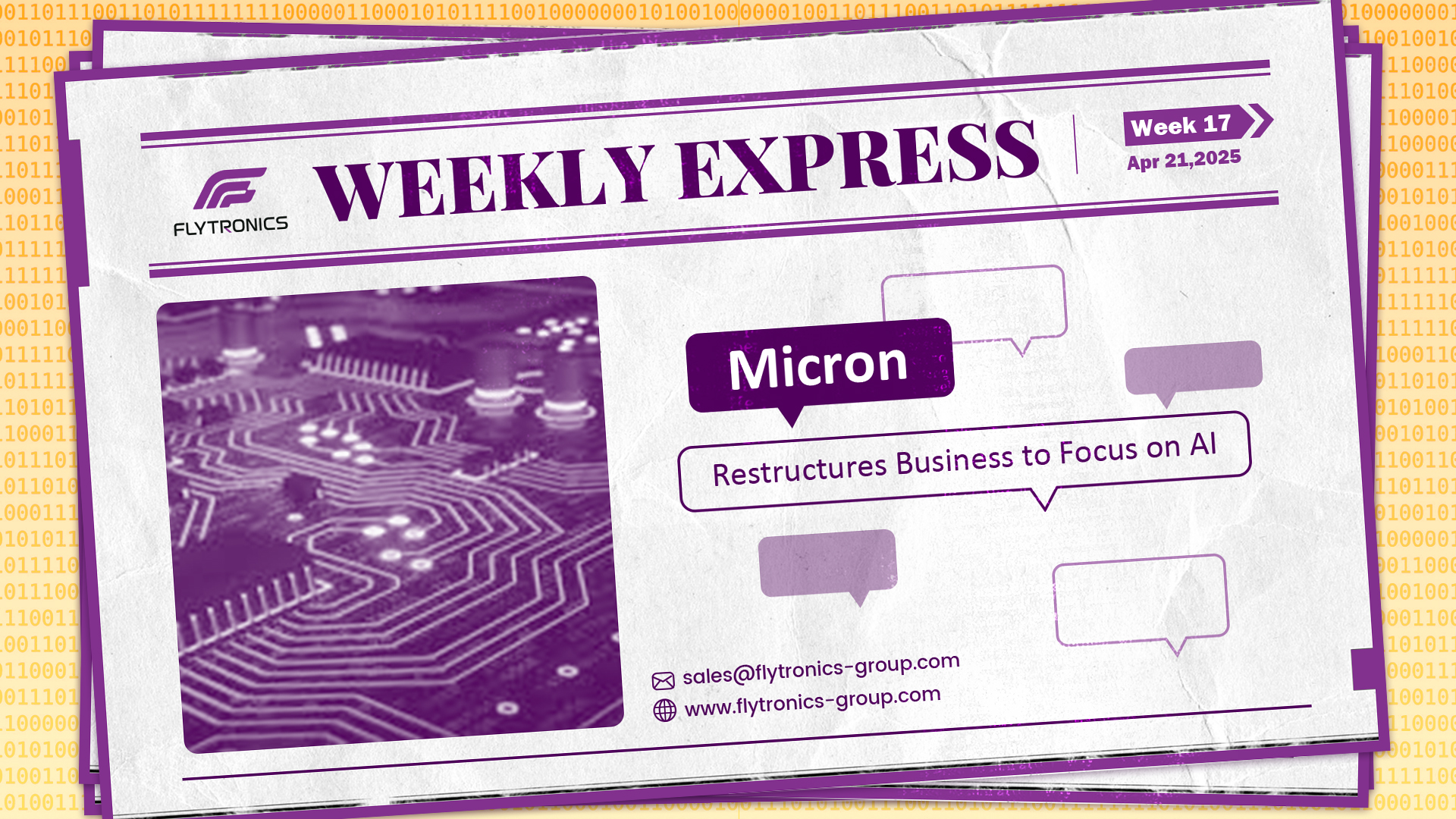 Week 17 | Flytronics Weekly Express