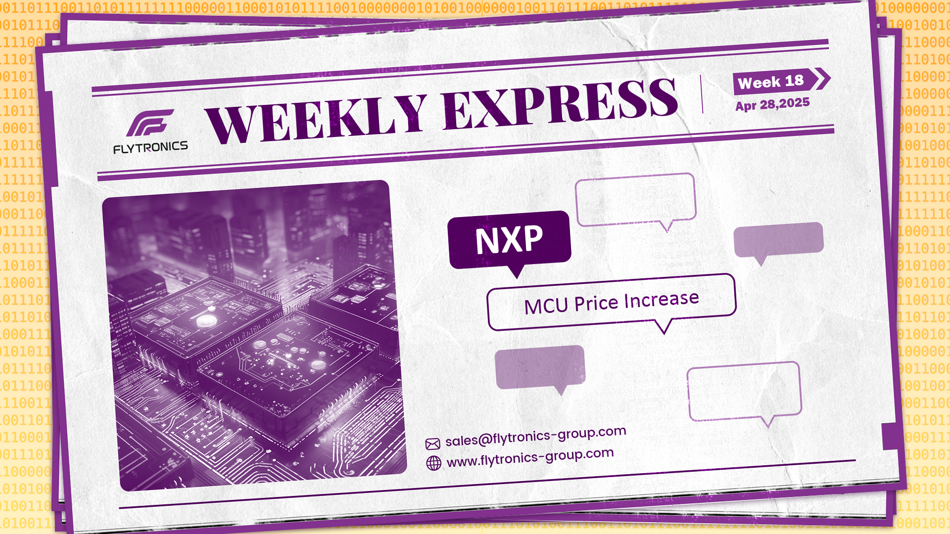 Week 18 | Flytronics Weekly Express