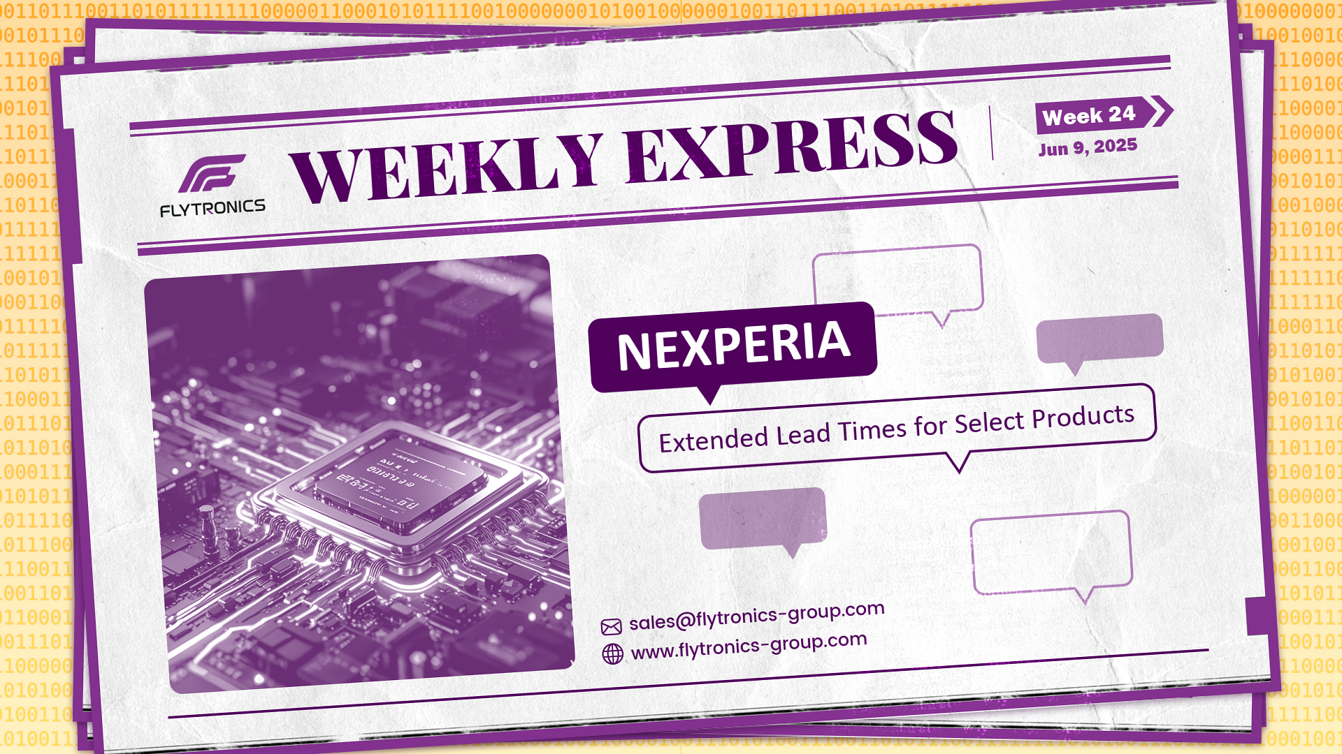 Week 24 | Flytronics Weekly Express