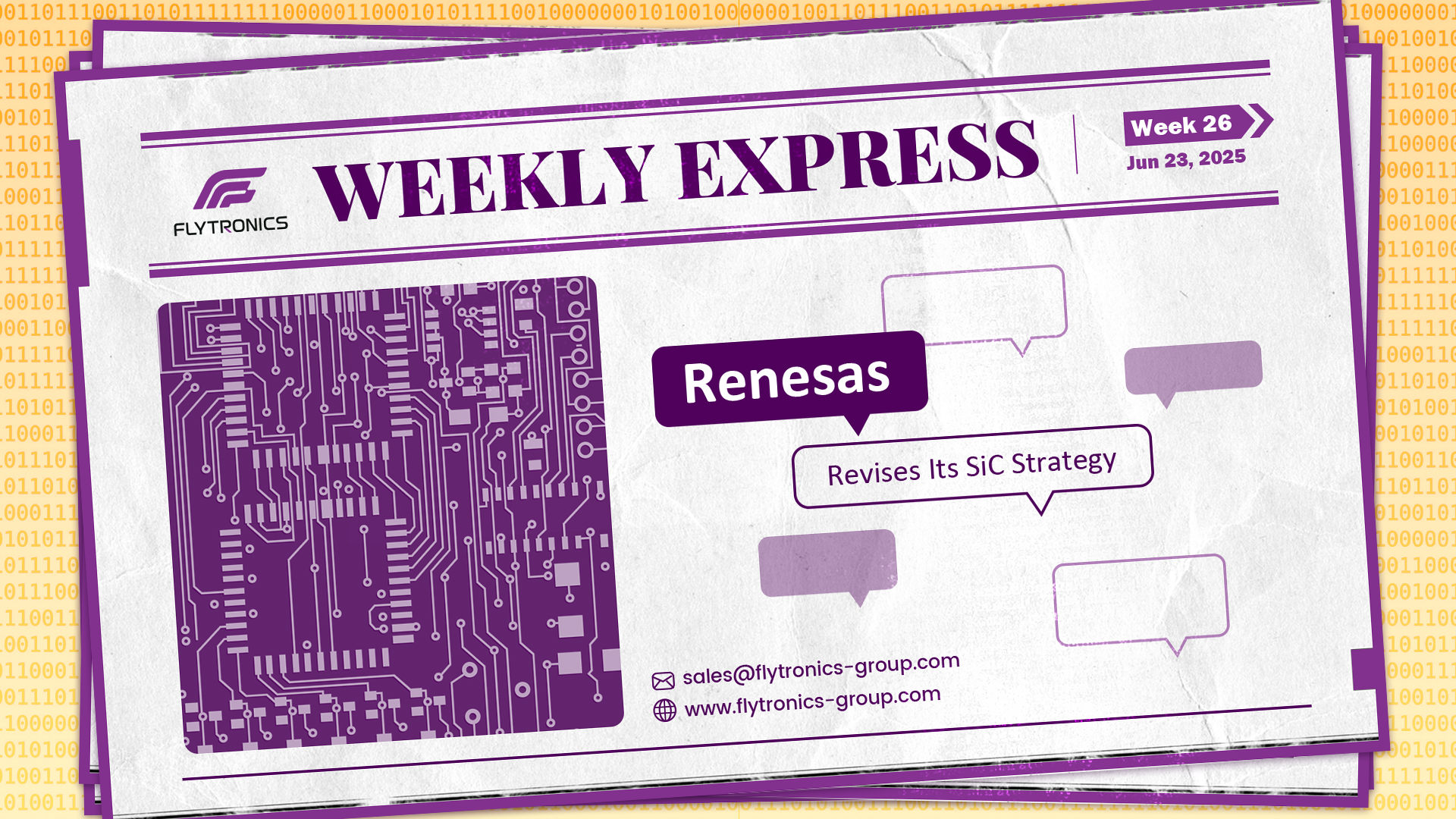 Week 26 | Flytronics Weekly Express