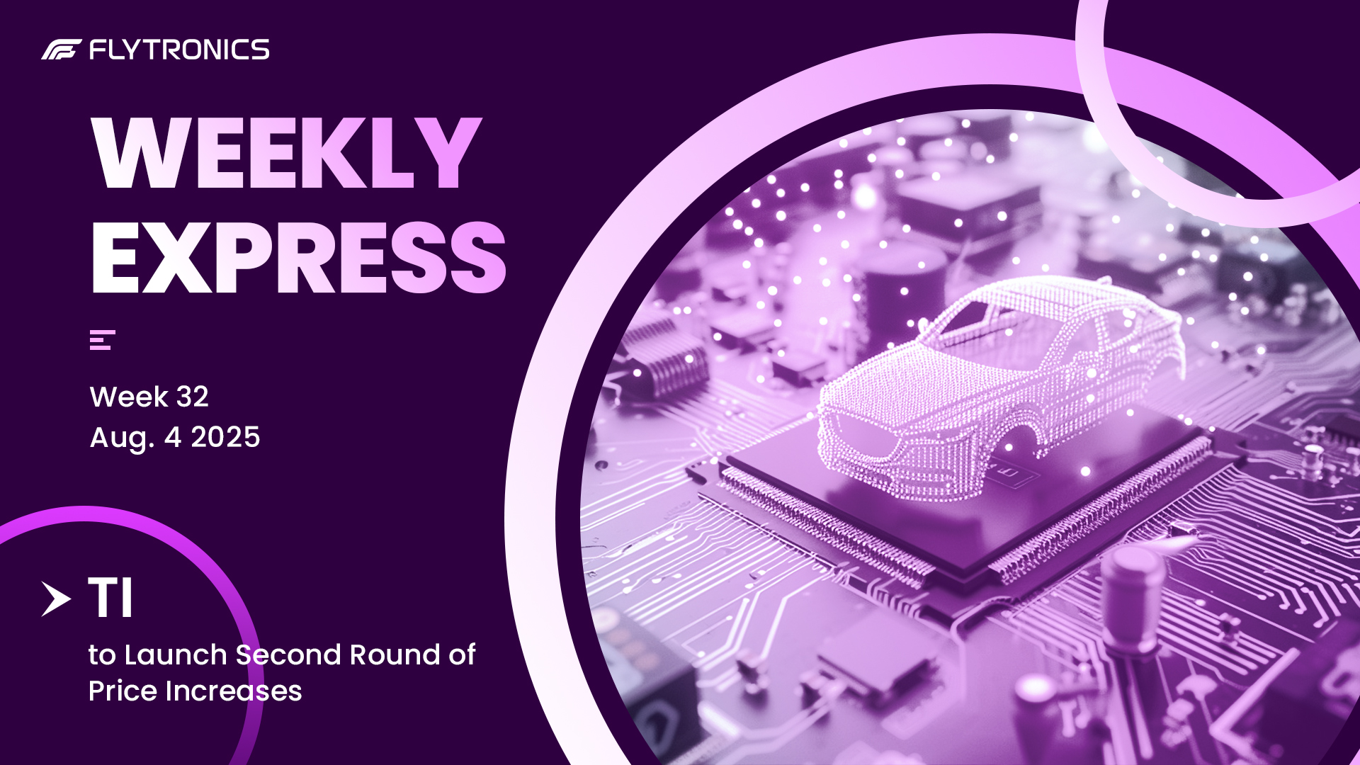 Week 32 | Flytronics Weekly Express
