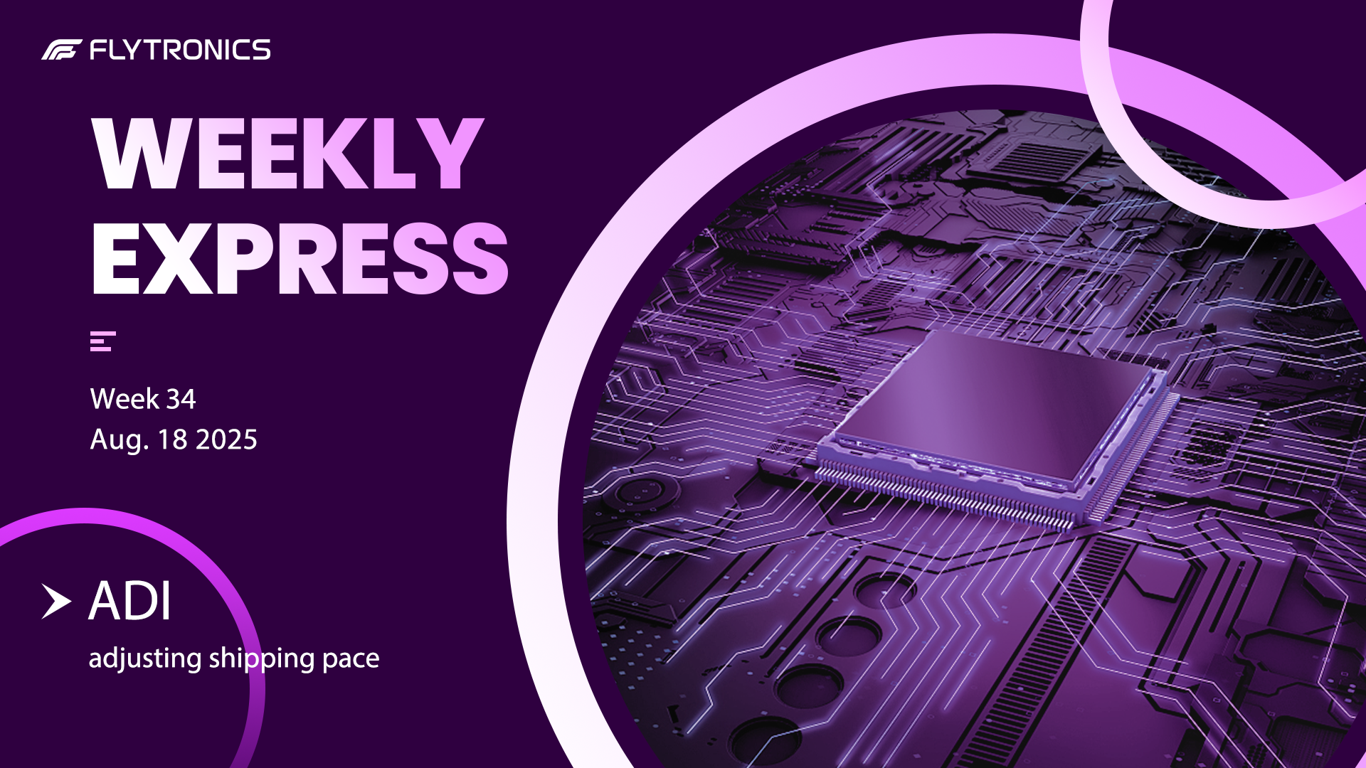 Week 34 | Flytronics Weekly Express