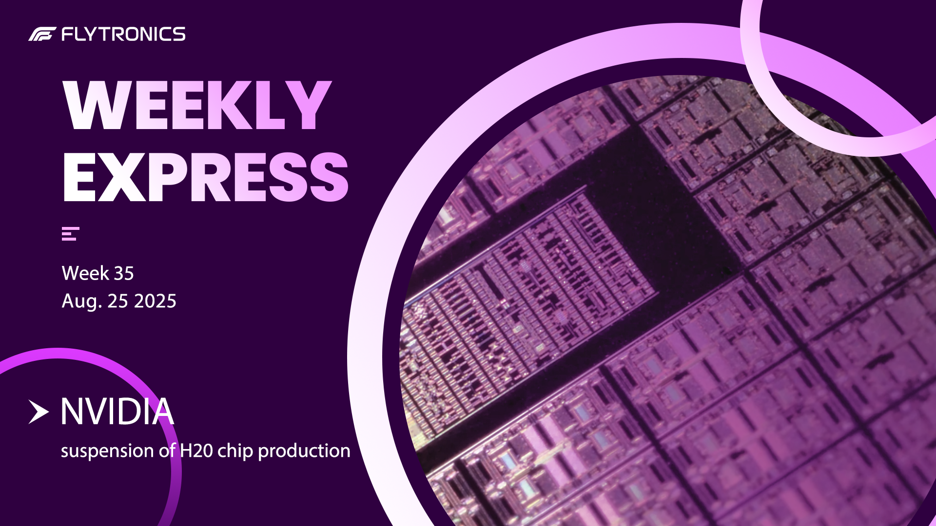 Week 35 | Flytronics Weekly Express