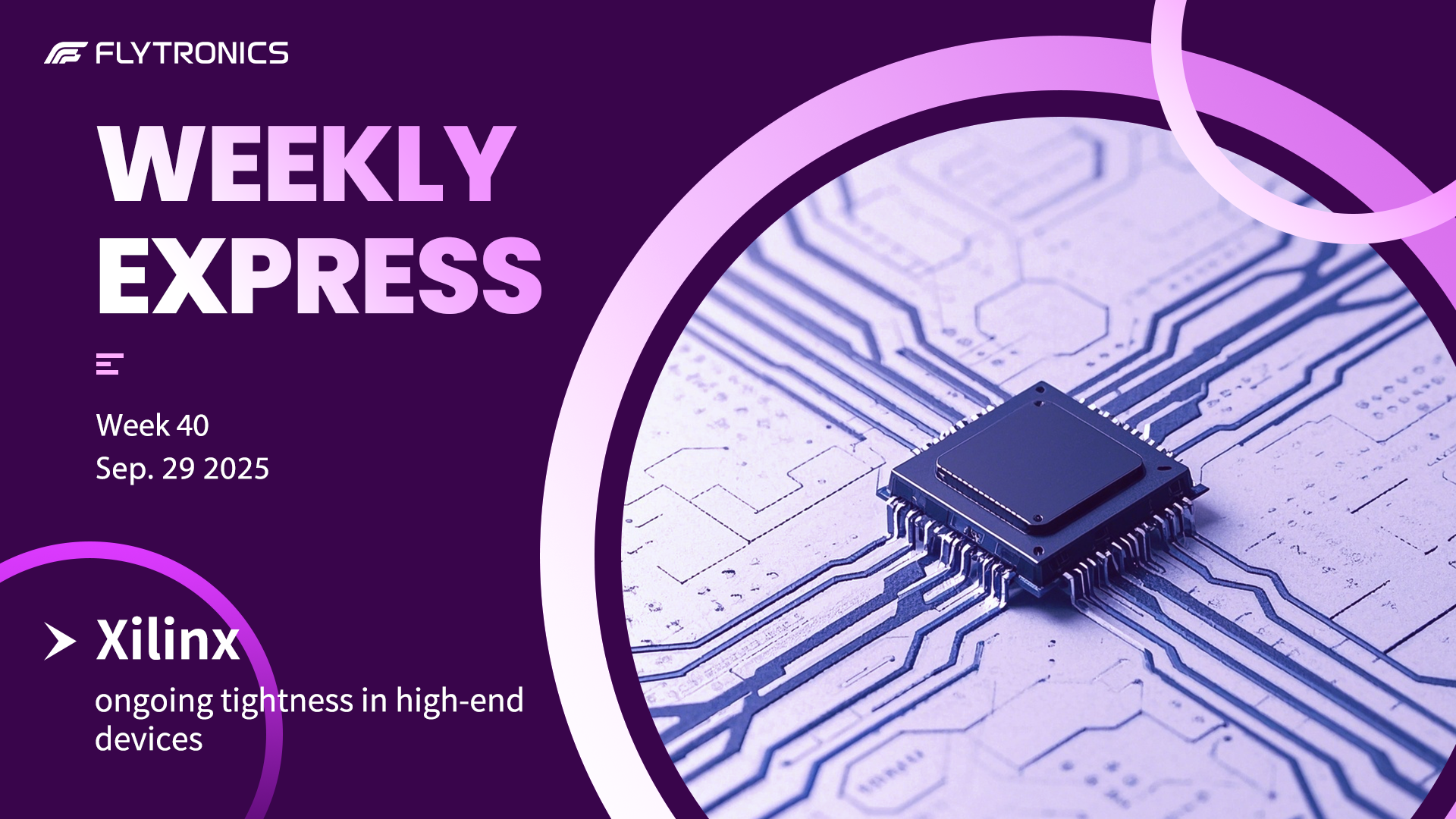 Week 40 | Flytronics Weekly Express
