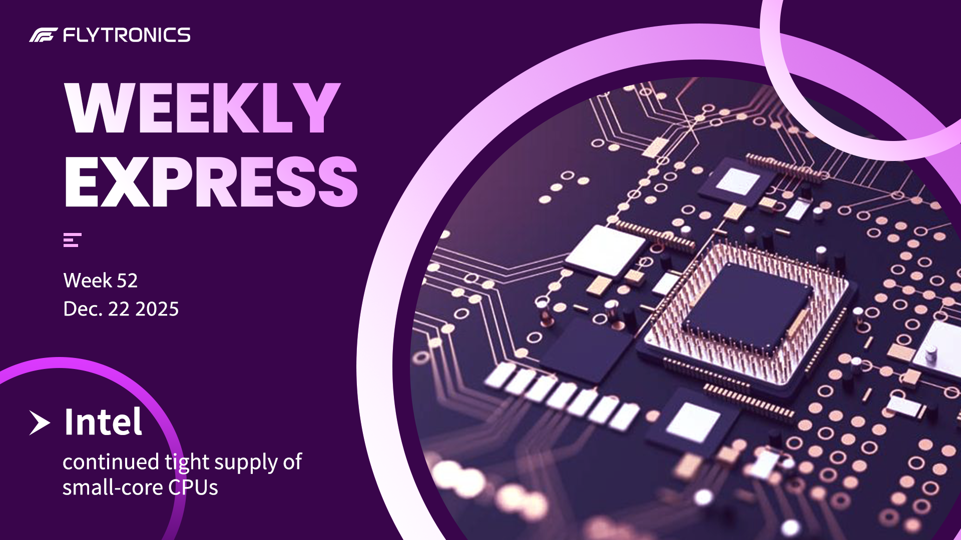 Week 52 | Flytronics Weekly Express